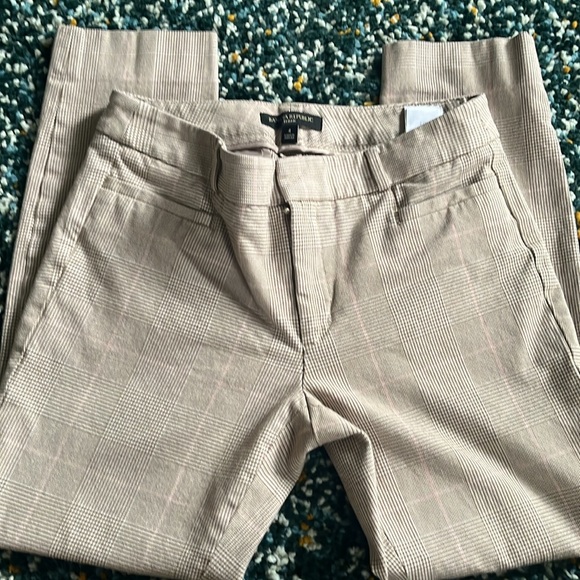 Banana Republic size 4 Sloan trouser pant ankle cut - Picture 3 of 8